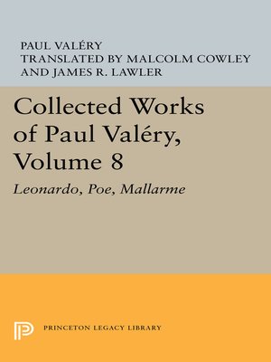 cover image of Collected Works of Paul Valery, Volume 8